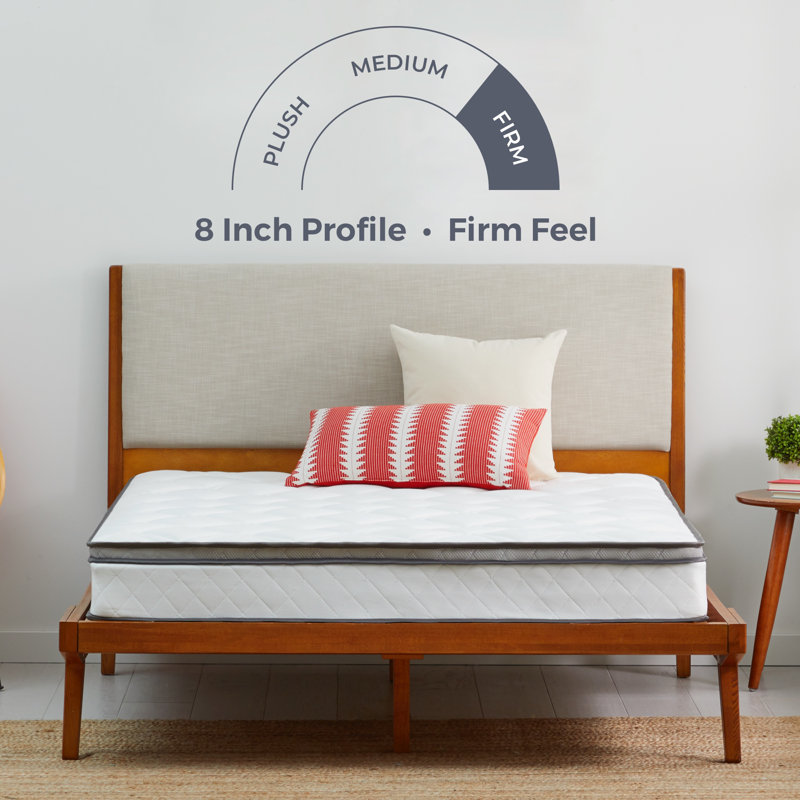 Wayfair Sleep™ 8" Firm Pillow Top Innerspring Mattress & Reviews Wayfair